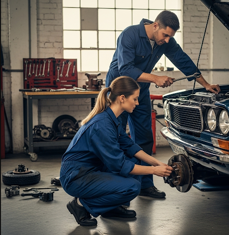 1. un garage multimarques pour l’entretien de votre voiture